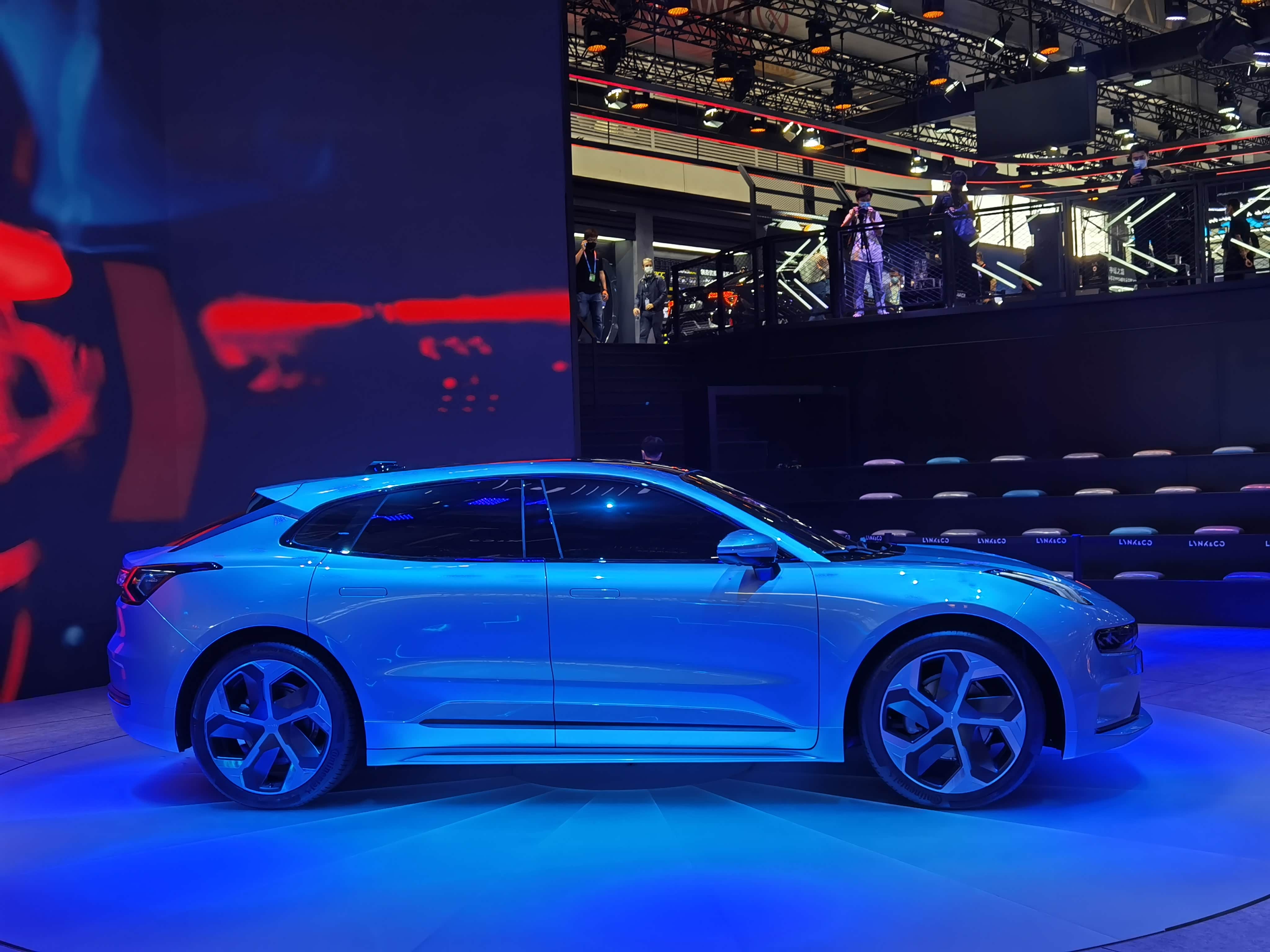 优雅运动的设计 领克zero concept实车!