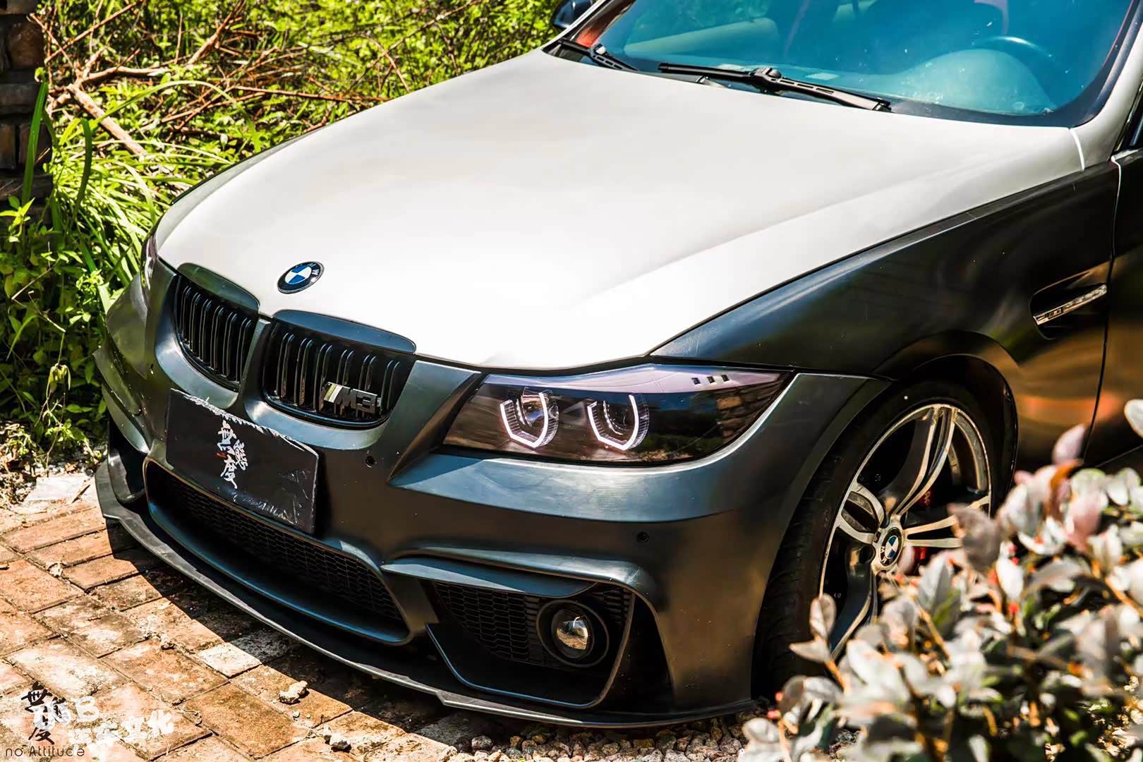 一入改门深似海!东莞"无态度"宝马e90