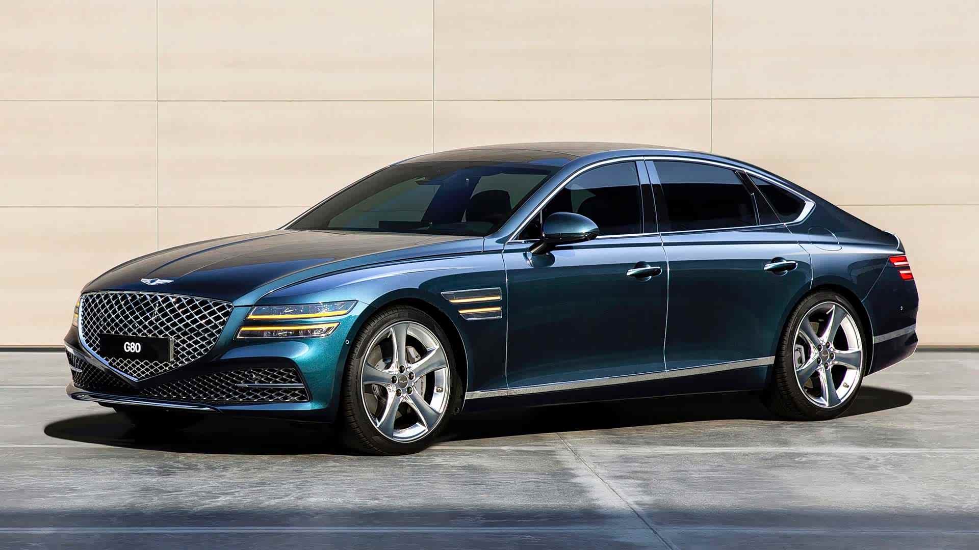 现代旗下豪华品牌车型 全新捷恩斯g80官图发布