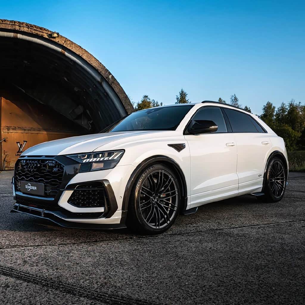 大气的运动感 abt奥迪 rs q8-r实车 性能范十足