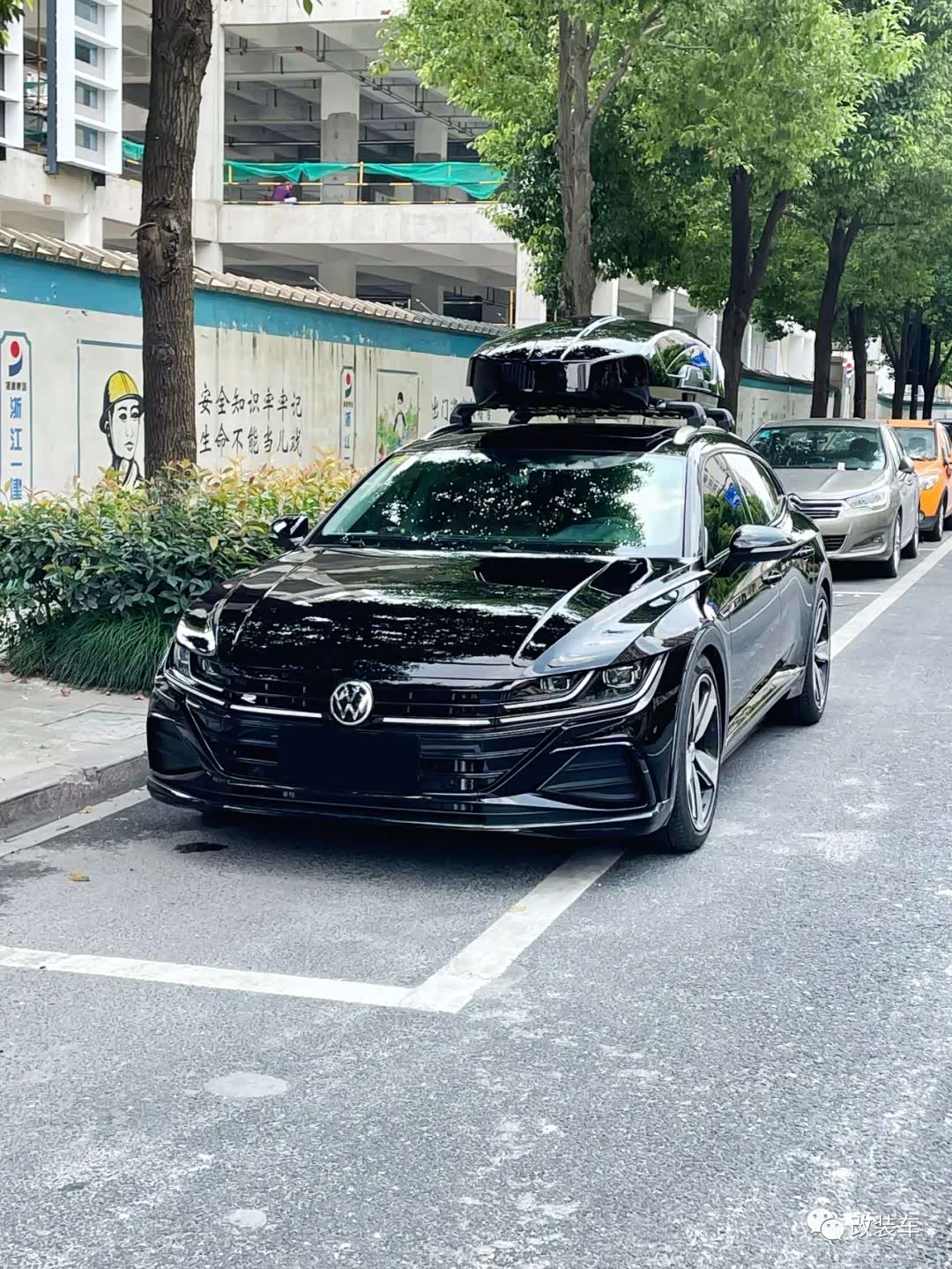 改装后的大众CC猎装版,这才称得上是