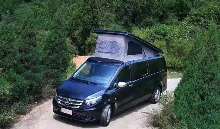 奔驰威霆旅行版升顶房车,颜值帅气更运动