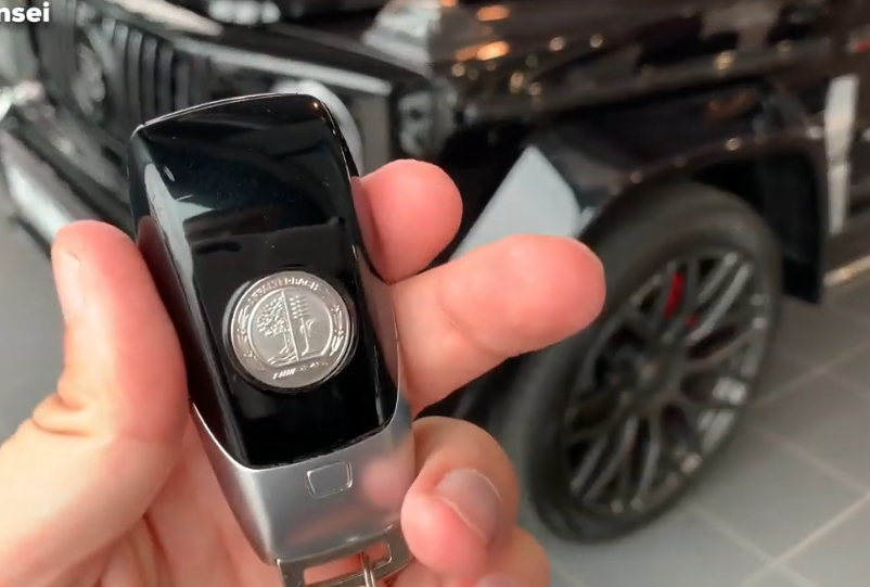 外观及车钥匙展示,巴博斯 700:2019款 梅赛德斯 amg g63