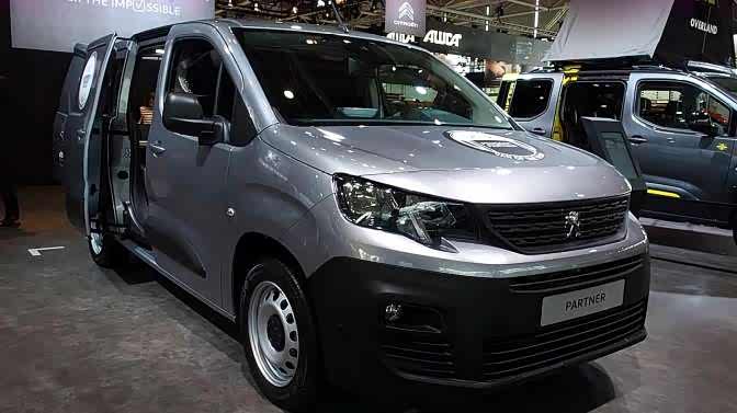 标致"面包车"partner亮相车展,实用程度堪比五菱宏光啊