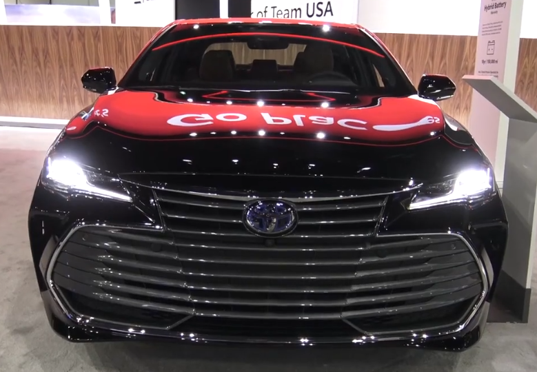 海外车展回顾,2021款 丰田 avalon limited hybrid