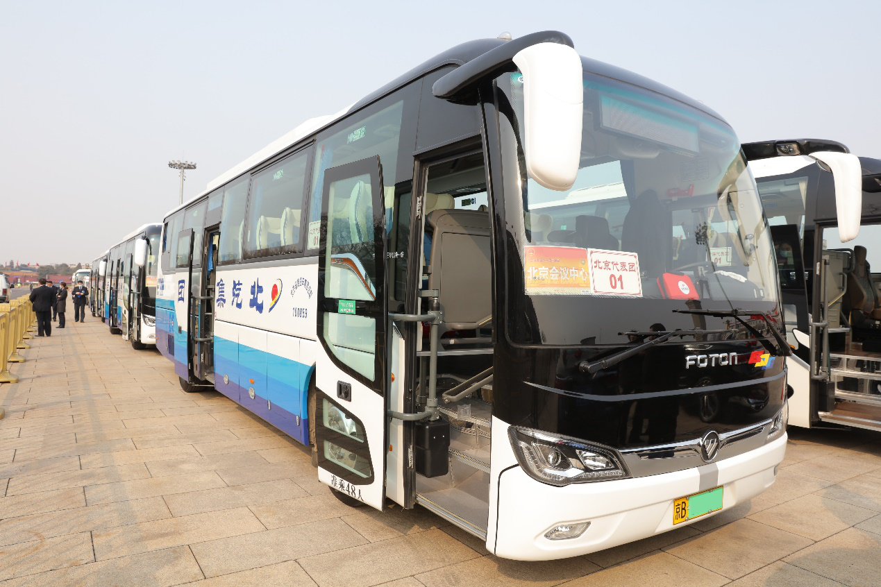 北汽福田欧辉bj6117系列纯电动城间客车.