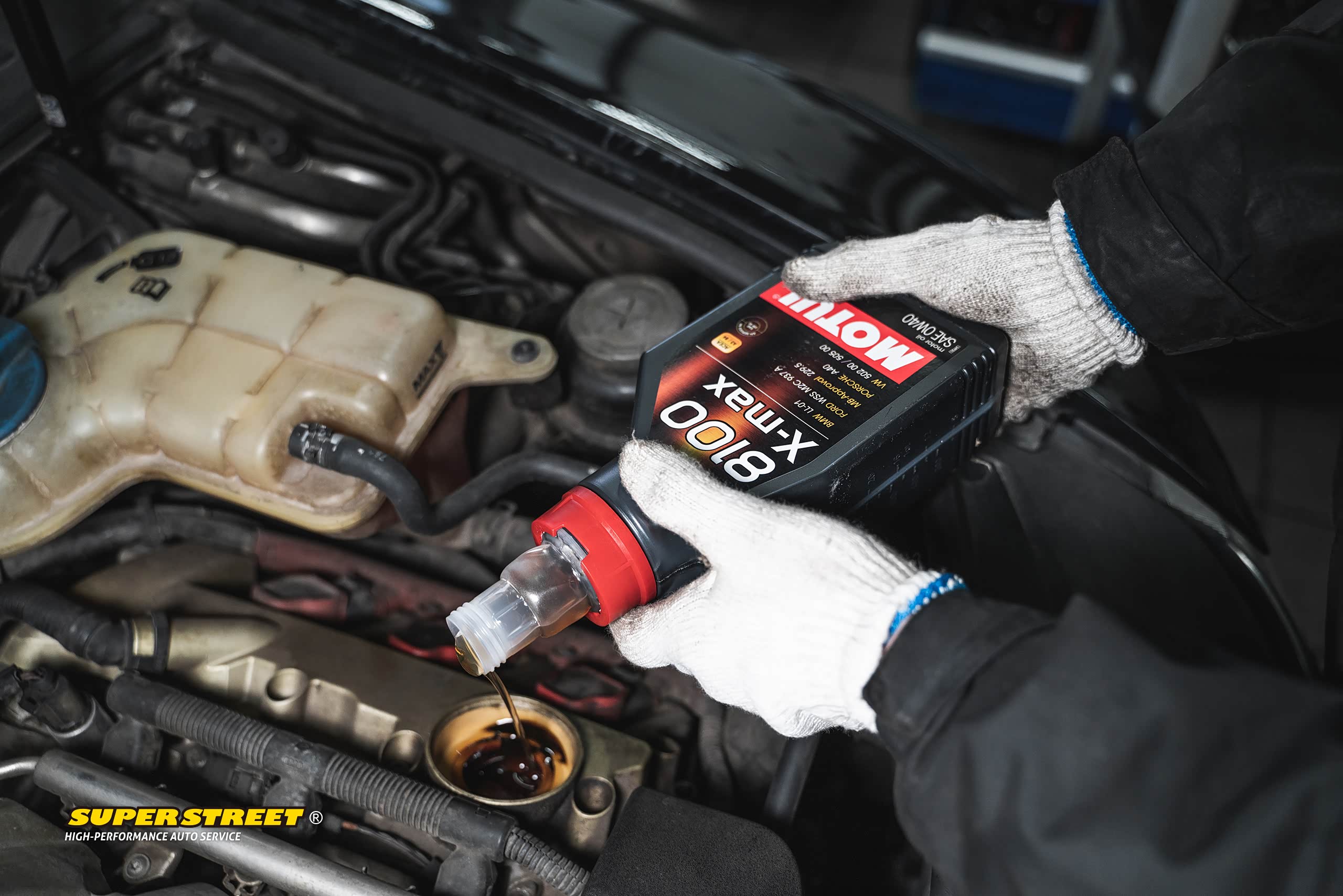 superstreet保养日记奥迪a6lc6保养换摩特81000w40全合成机油