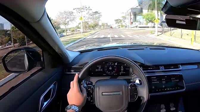 路虎星脉velar路试,开车溜一圈,才晓得视野有多广