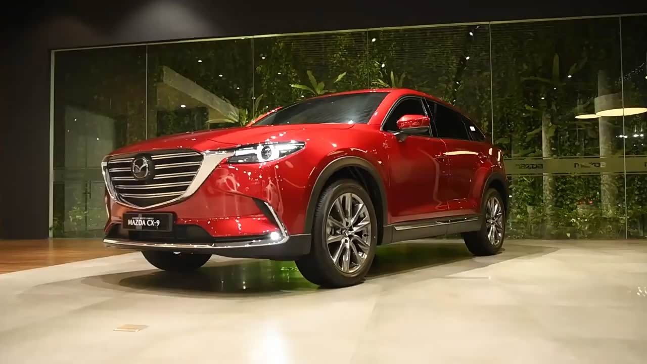 2021款马自达cx-9到店实拍,开启后备箱那刻,才是心动的开始