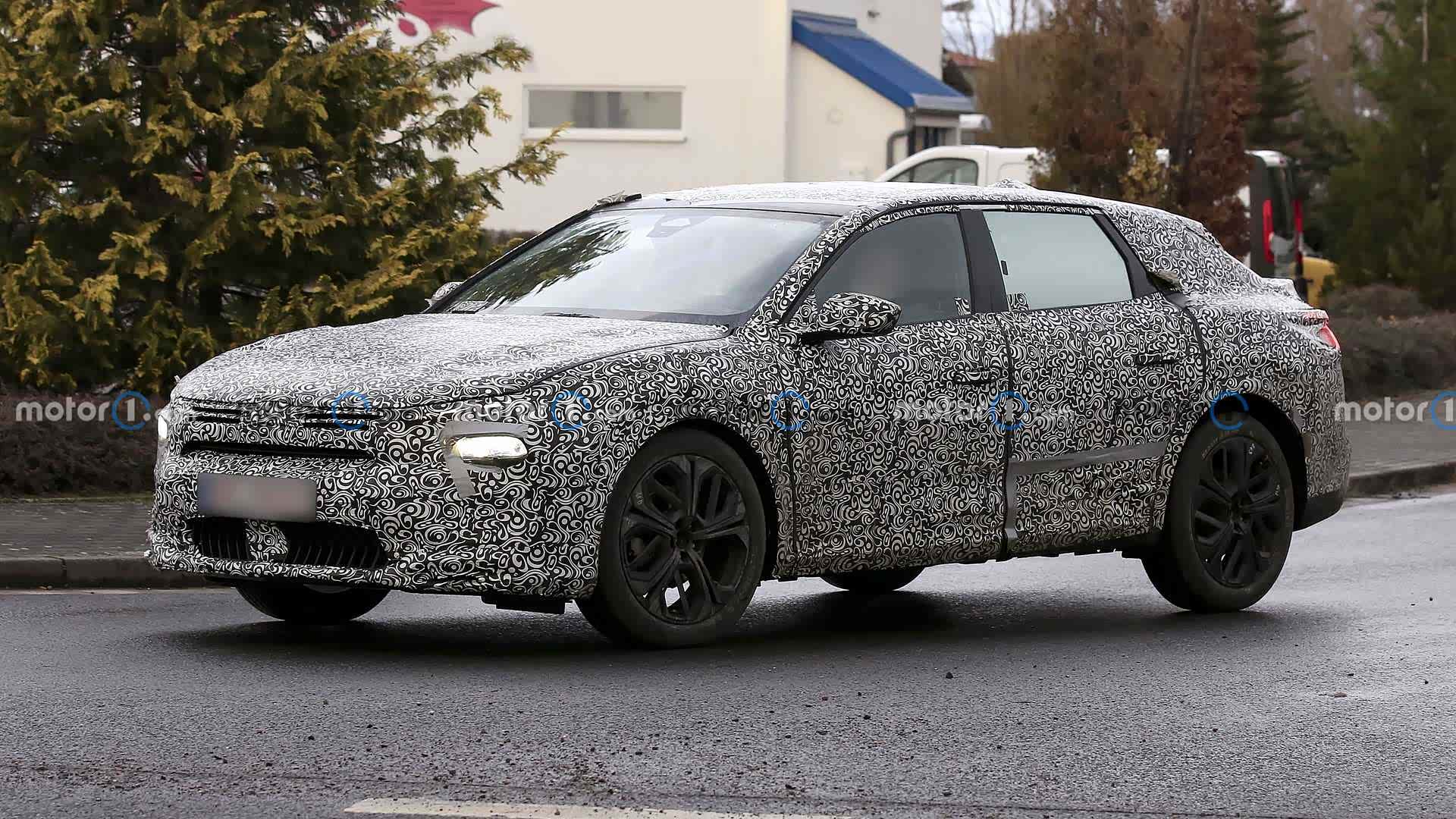 全新雪铁龙c5谍照曝光