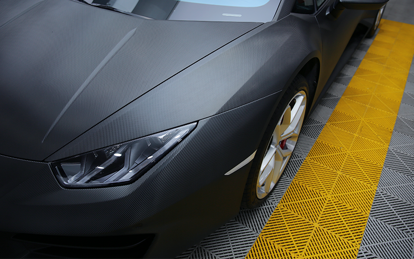 兰博基尼碳纤维改色膜