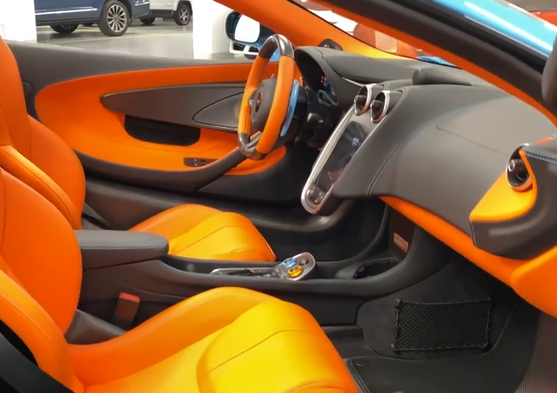 顶级超跑内饰细节欣赏,全新迈凯伦 600lt spider