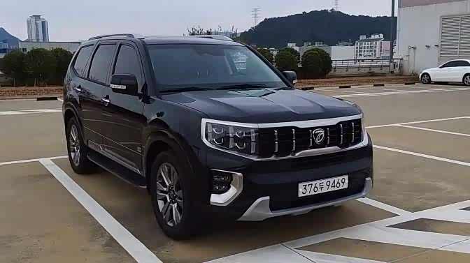 阳刚硬派霸气十足,实拍2020款起亚mohave霸锐.