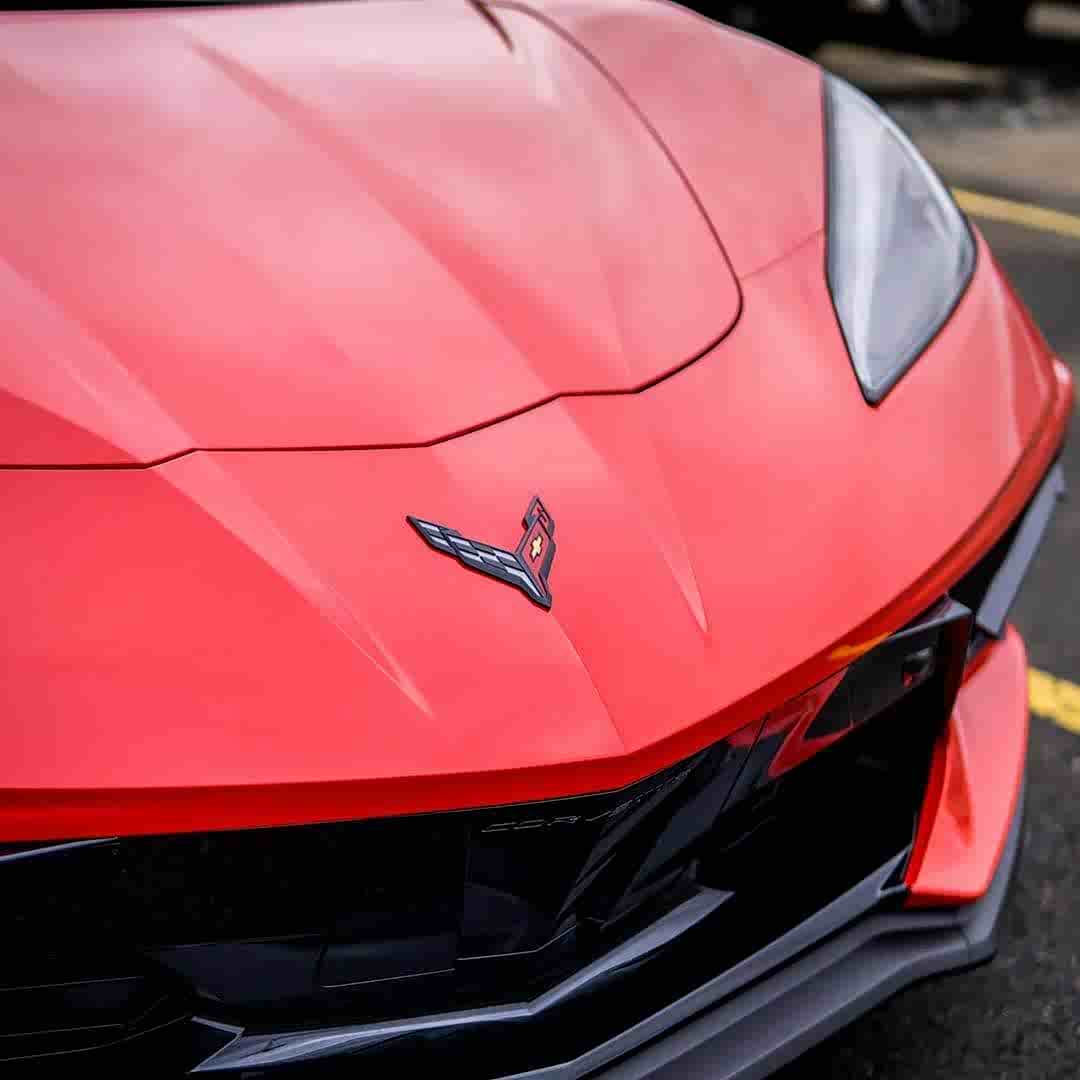 颜值不输法拉利 科尔维特c8海外实车