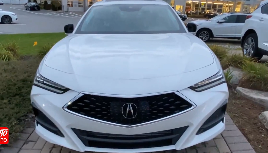 2021款 讴歌 tlx plat elite 展示实拍!