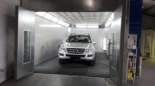 ▲修补喷漆只能低温烘烤