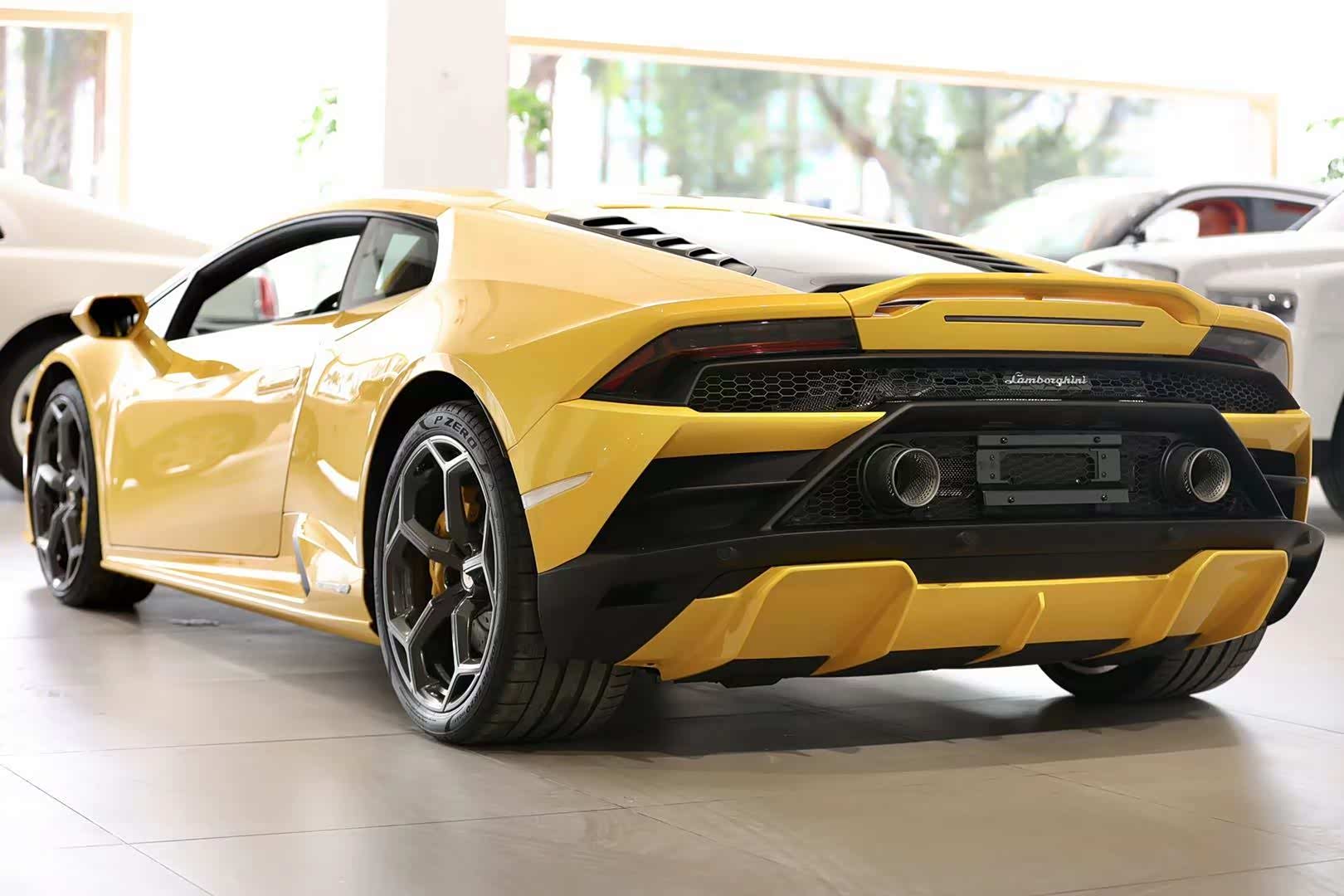 兰博基尼huracan evo rwd高清图集