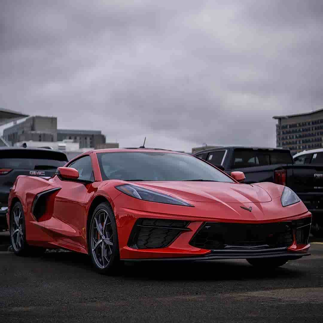 颜值不输法拉利 科尔维特c8海外实车