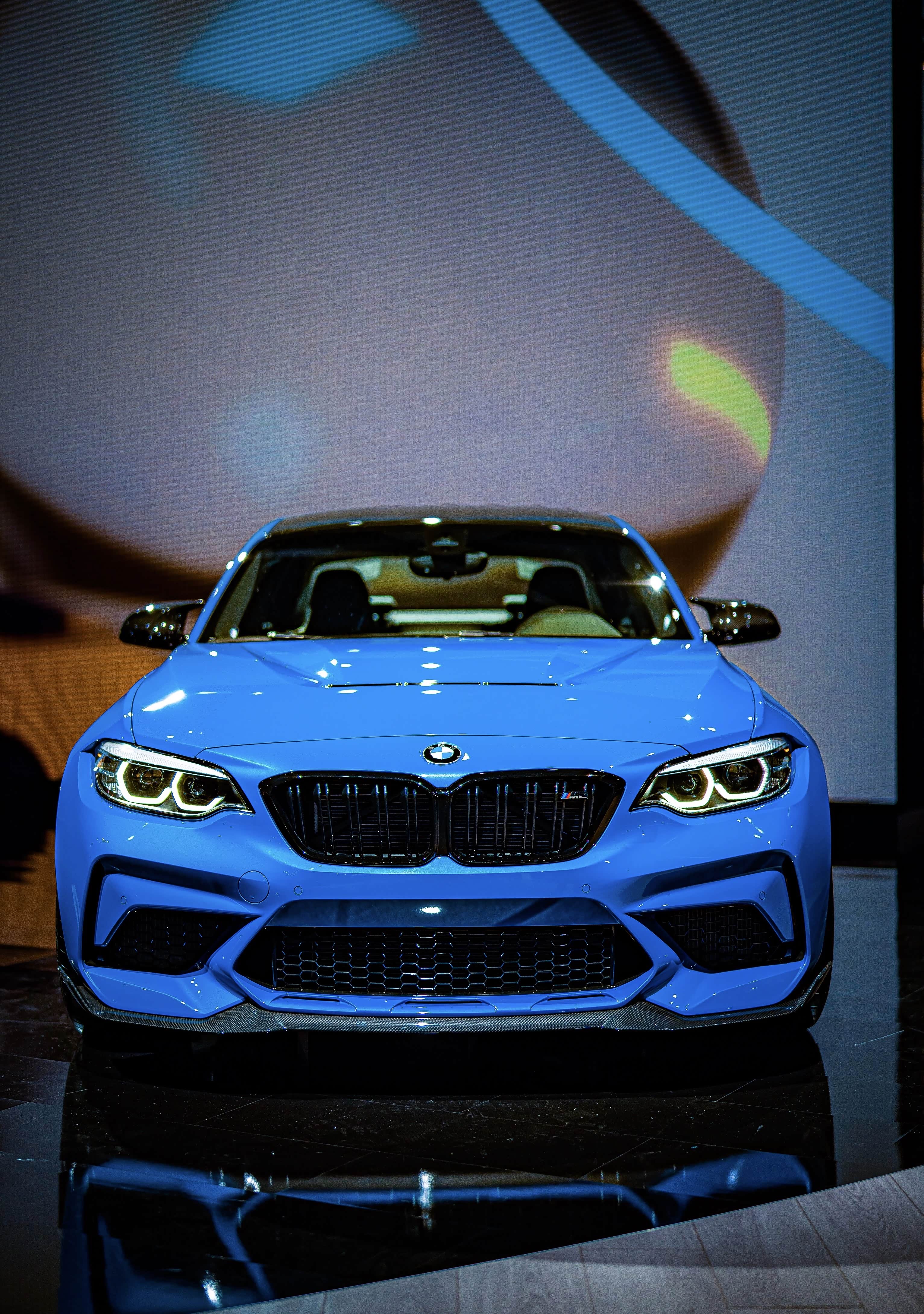 钢炮之王宝马m2cs2019洛杉矶车展实拍