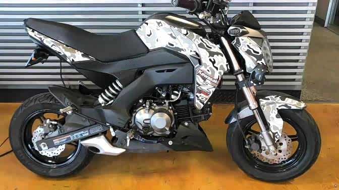 川崎迷你摩托z125,感觉如何?想不想买回家?