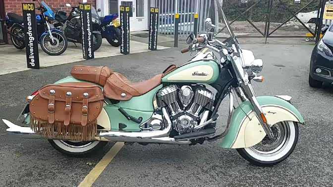 和哈雷"抢饭碗"的重机:印第安酋长!