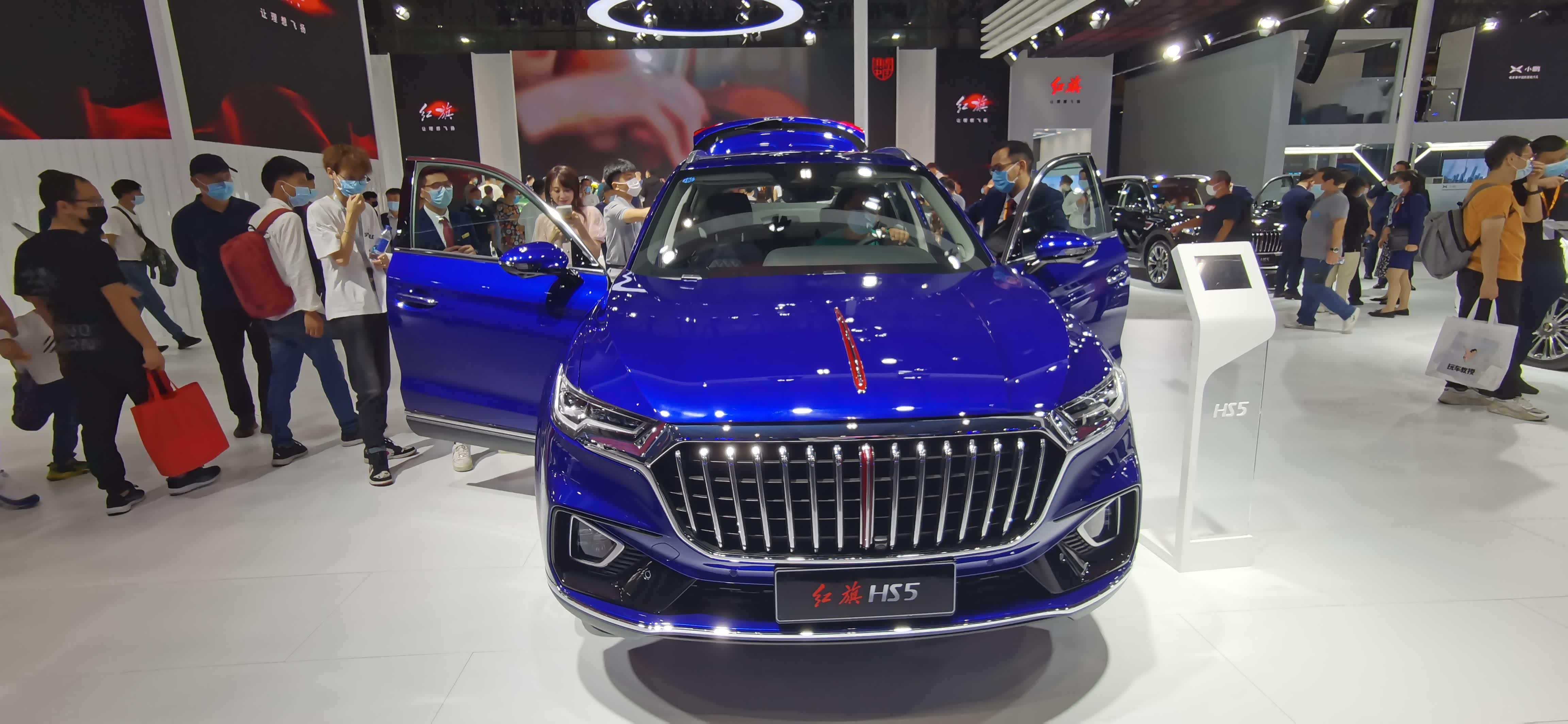 红旗hs5亮相车展,国货潮牌,值得买吗?