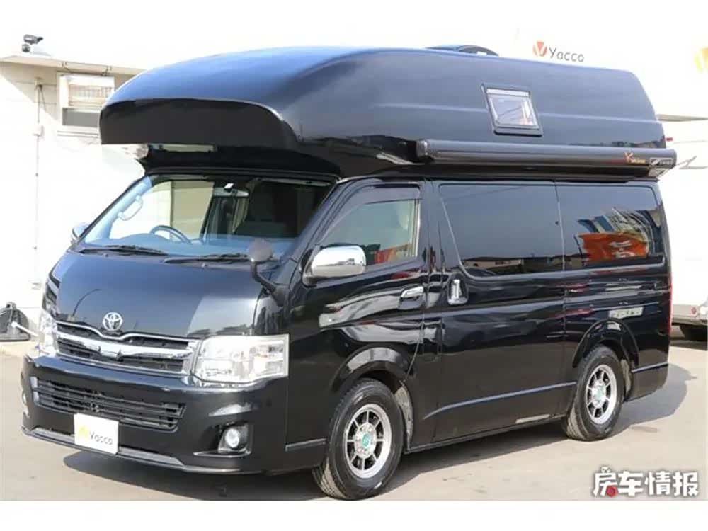 丰田海狮房车太少见车长不到5米住7口自动挡配四驱约合30多万