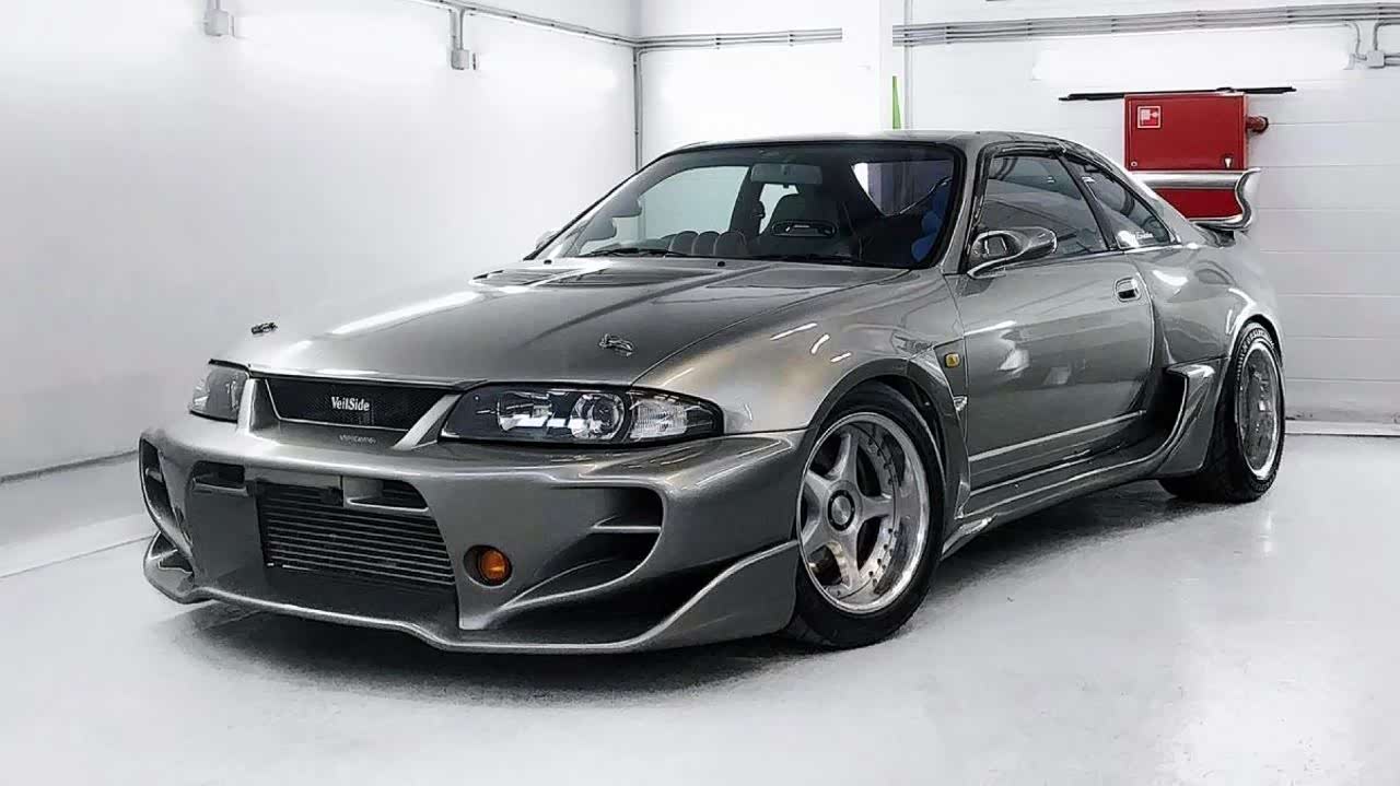 日本著名改装公司veilside作品1995年款尼桑skyline gt-r
