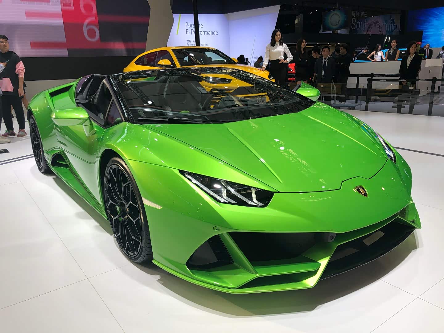 2019广州车展,兰博基尼huracan evo spyder亮相!