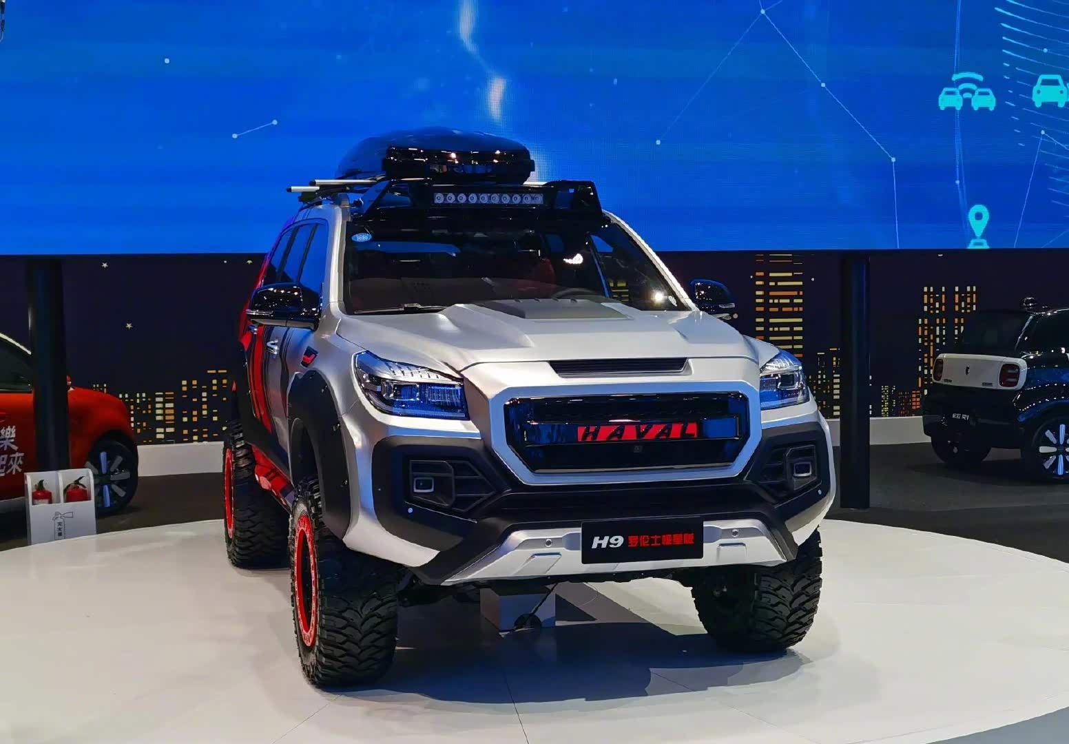 2019广州车展:更硬派,更大气,哈弗h9官方改装版亮相!-有车以后