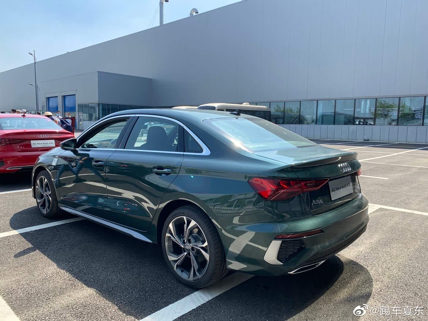 全新国产奥迪a3三厢加长版实车曝光外观非常精致