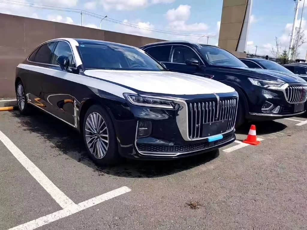 奢华运动的气场红旗h9实车