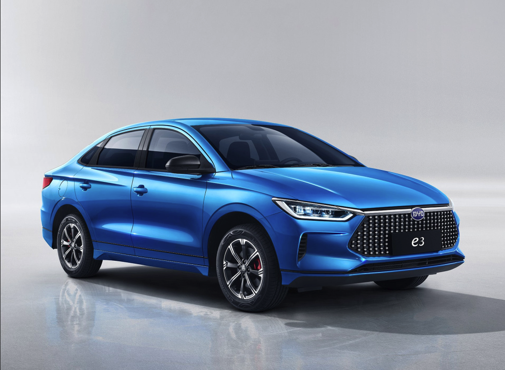 比亚迪e3补贴后10.38万元起售!两种续航里程!