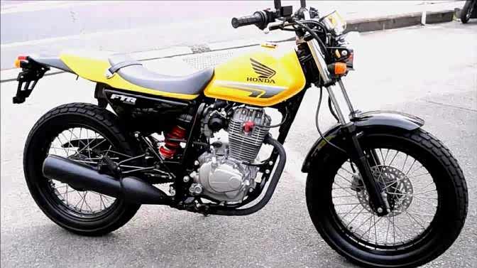 国内罕见的摩托车型:本田ftr223!