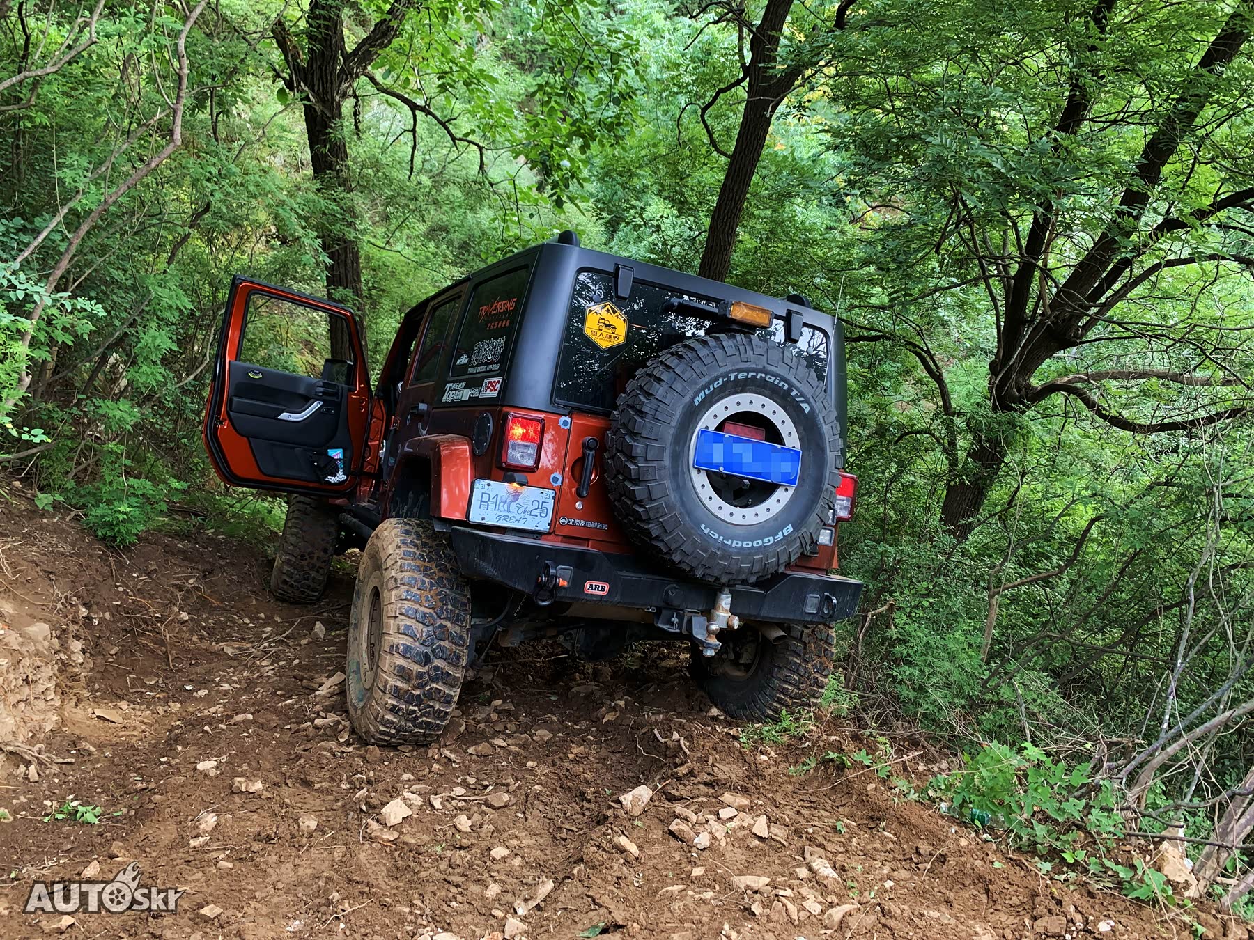 4小时走500米的极限越野路,牧马人也败下阵来_车家号_发现车生活_汽车