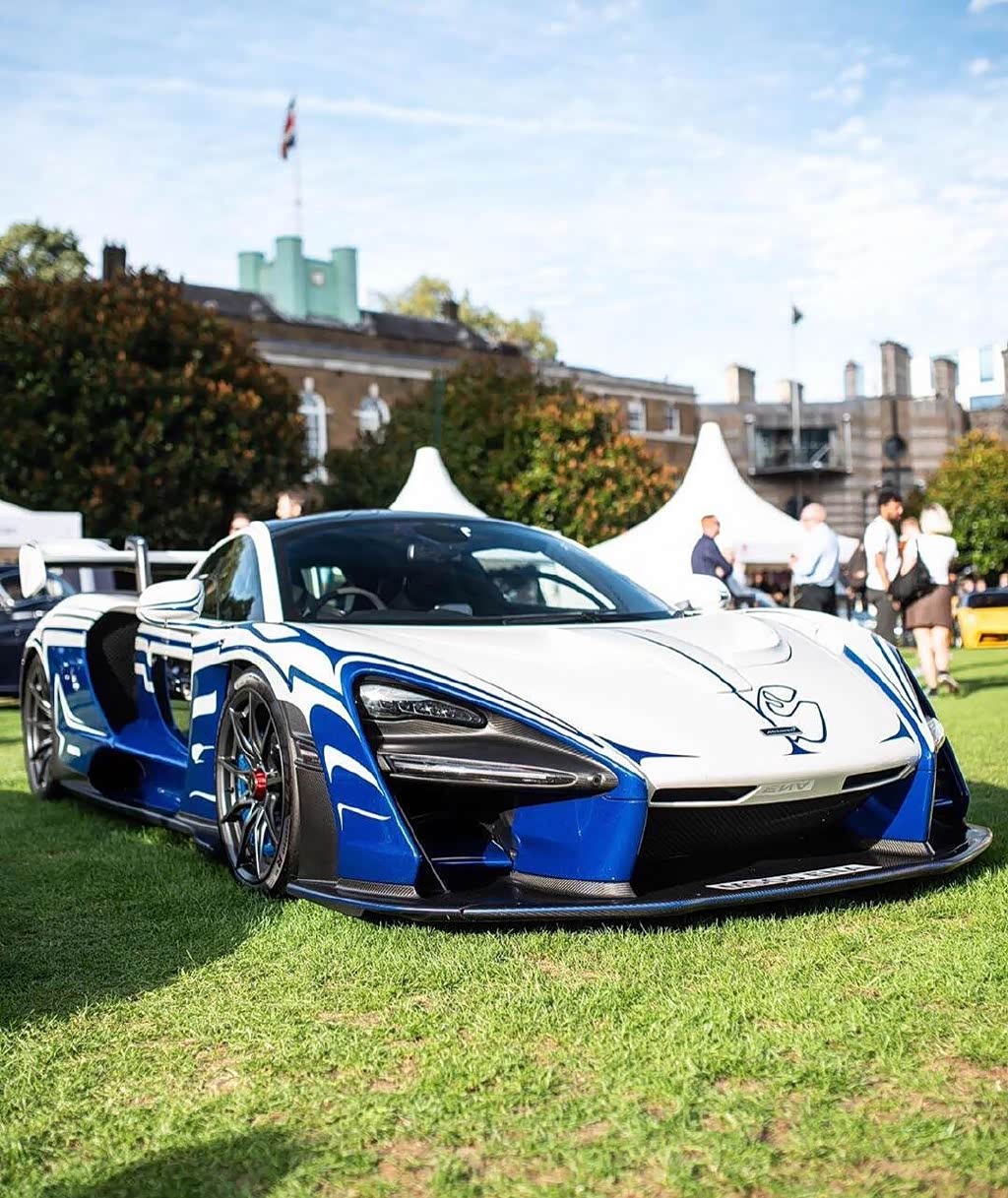 科幻精致的设计 mso迈凯伦塞纳实车!