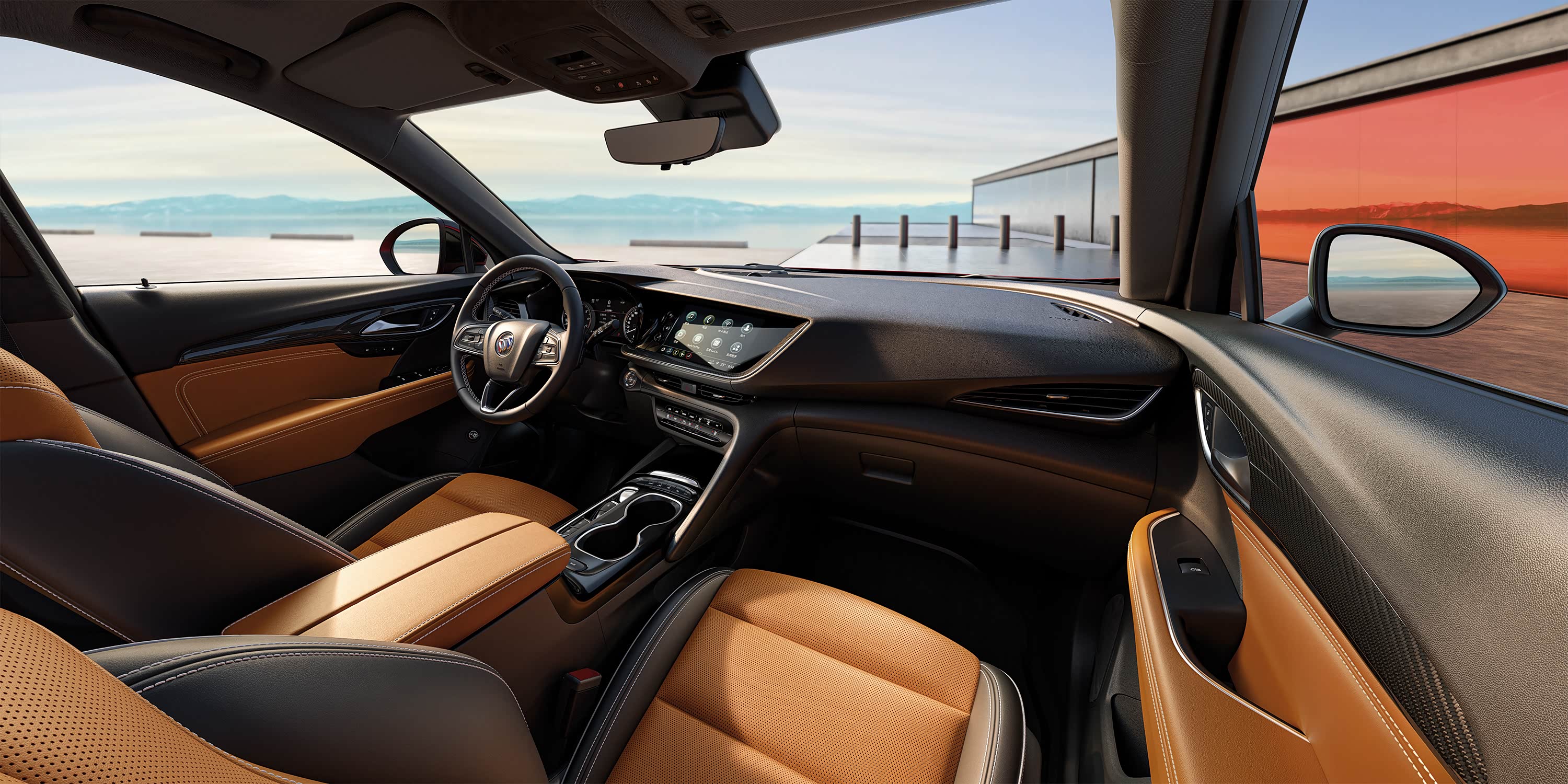 别克昂科威s 驾驶舱内饰