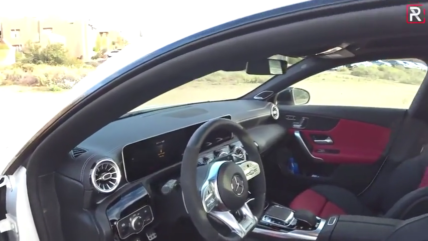 2020款梅赛德斯奔驰-amg cla 35车内内饰展示!