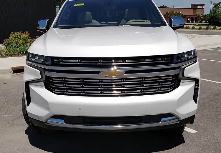 大气的造型 全新雪佛兰tahoe实车