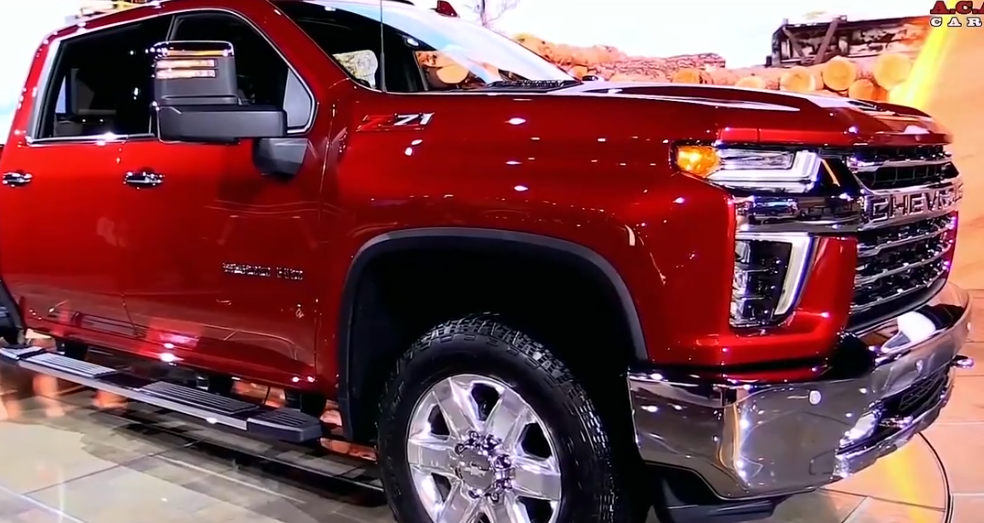 硬汉皮卡实拍欣赏,2020款雪佛兰silverado 2500 hd