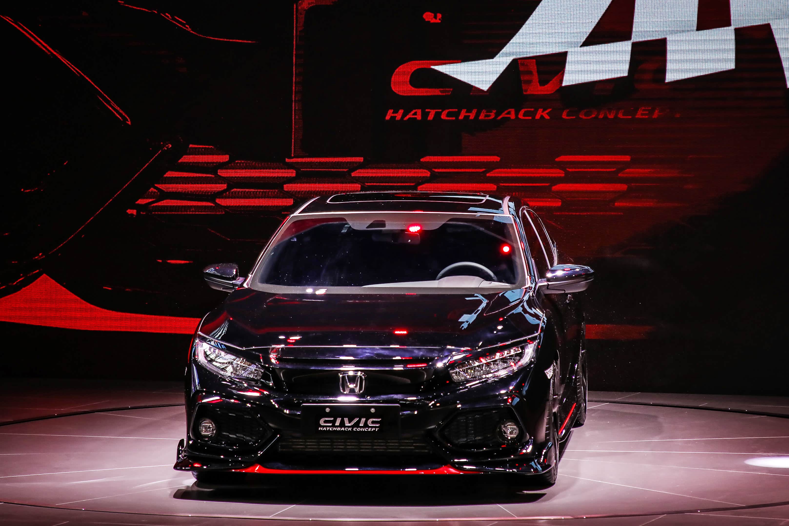 情怀要落地啦!东风本田思域概念车亮相,颜值炸裂