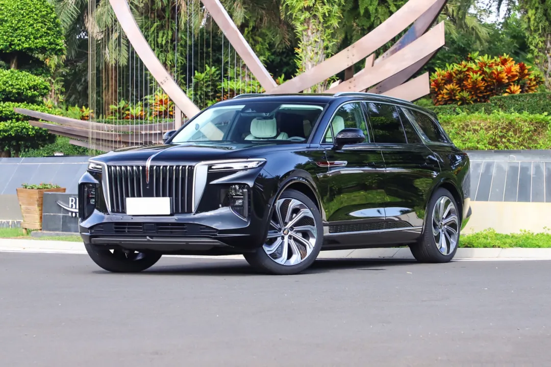 国产suv新旗舰,气场无敌,红旗e-hs9