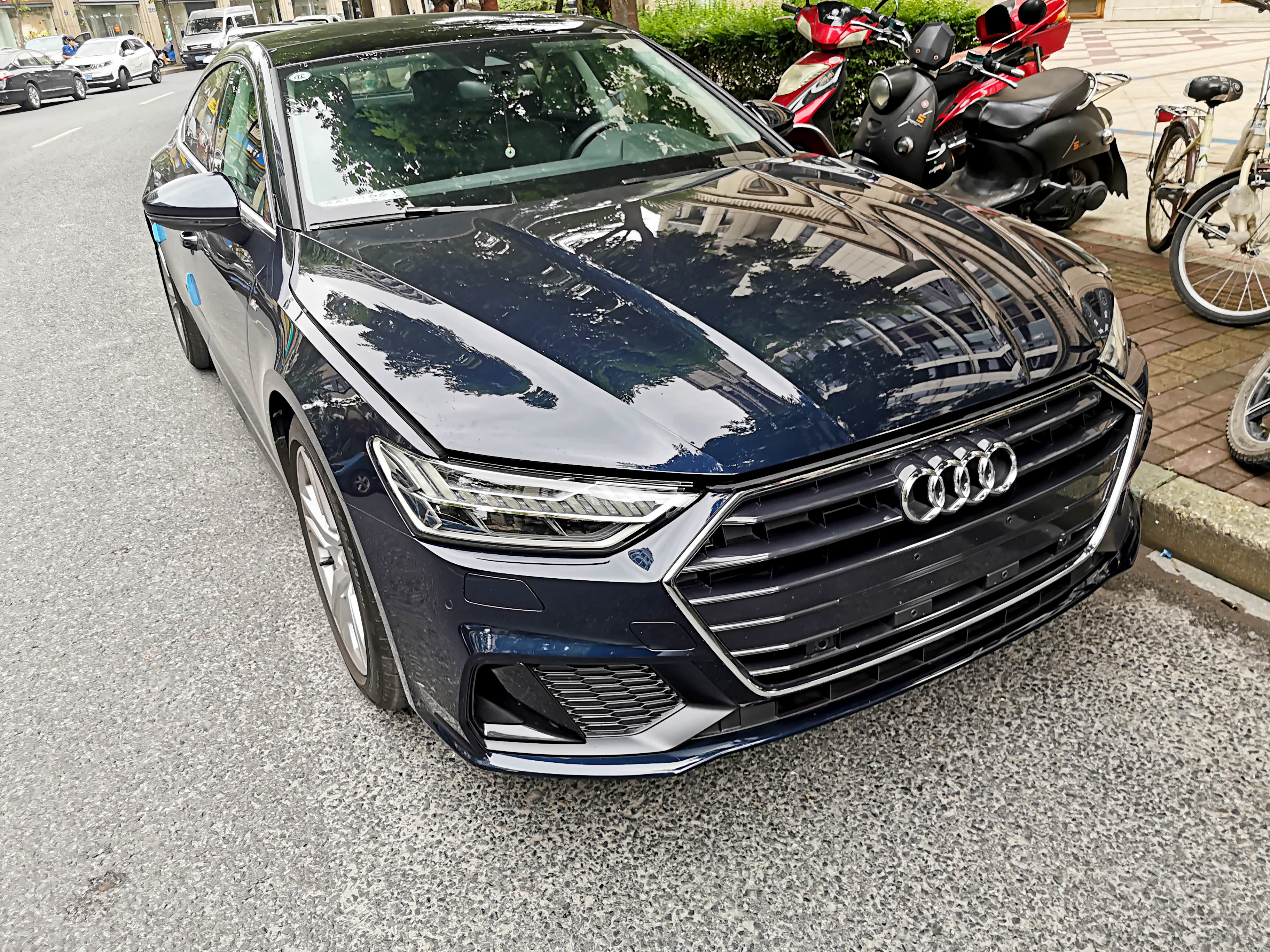 新款奥迪a7 40tfsi刷ecu升级dvx-performance程序 颜值与实力并存