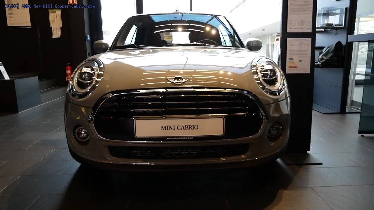 实拍2020款mini cooper cabrio,精致可爱!