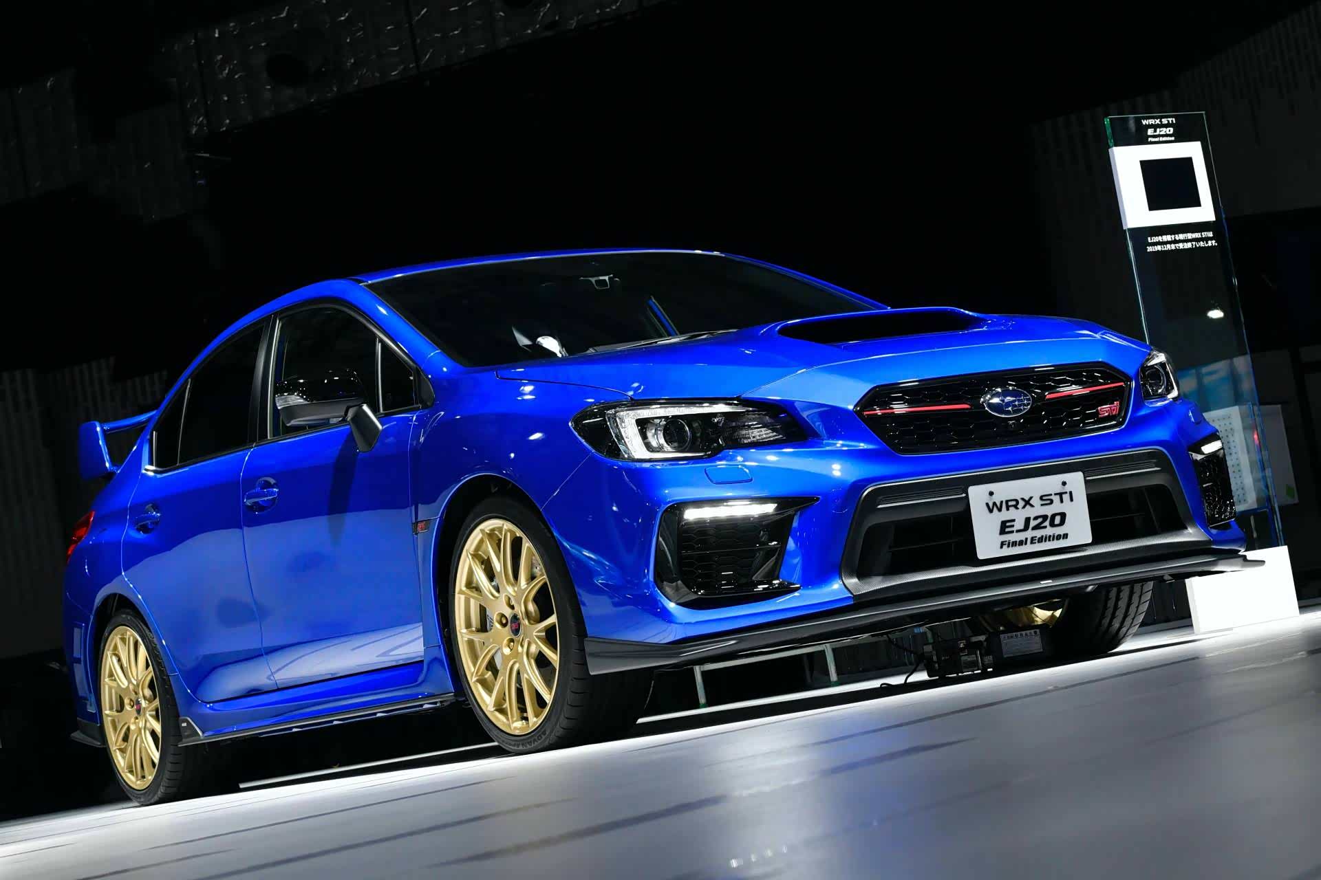 文章 斯巴鲁wrx Sti Ej Final Edition在东京车展亮相 限量555台 车家号 汽车之家