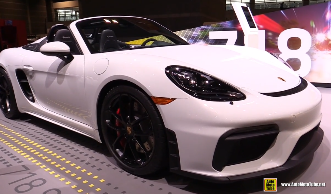 2020款 保时捷 718 spyder,这款敞篷跑车也不错