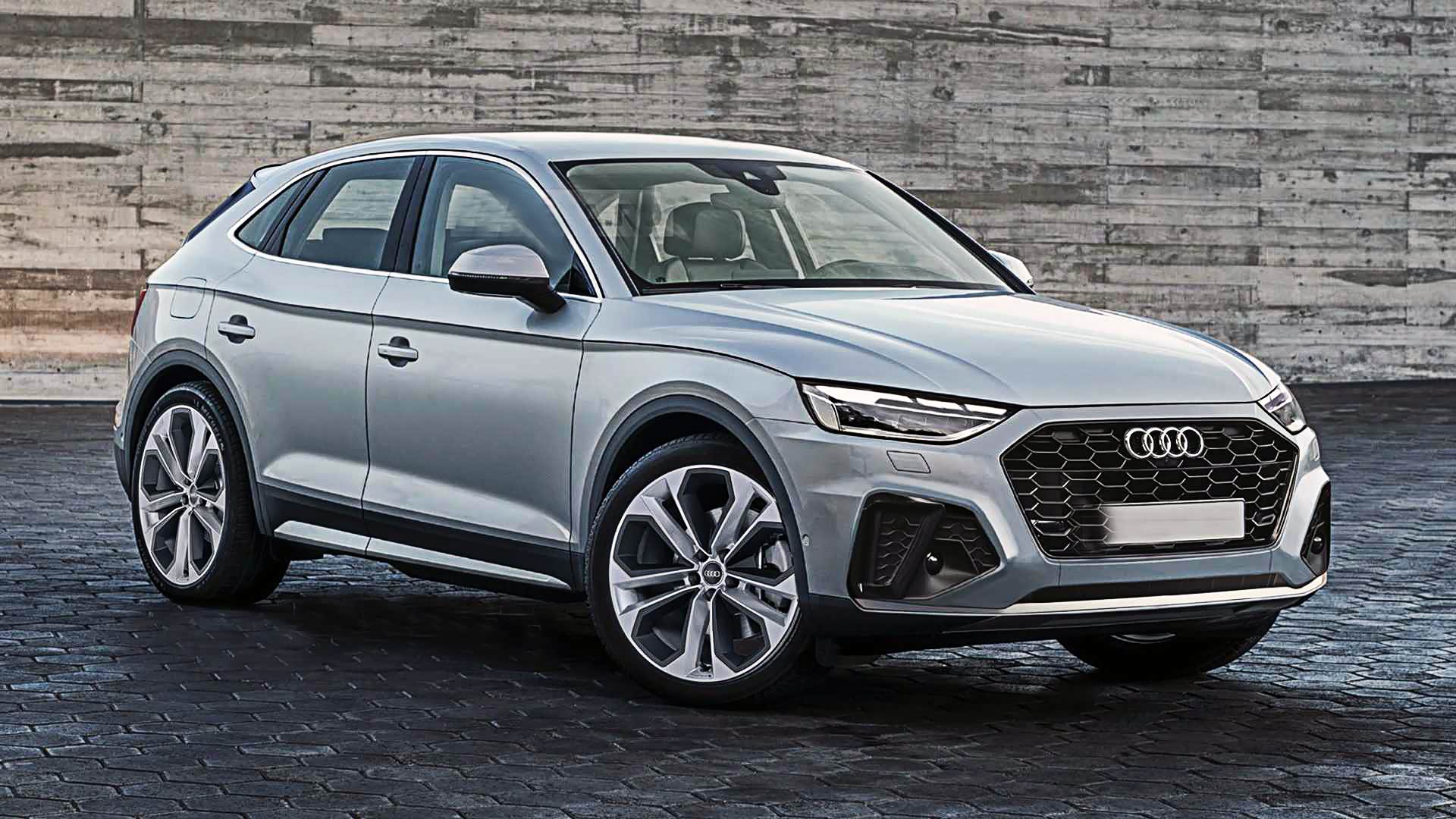 奥迪q3轿跑版实车图曝光,搭载2.0t发动机今年上市