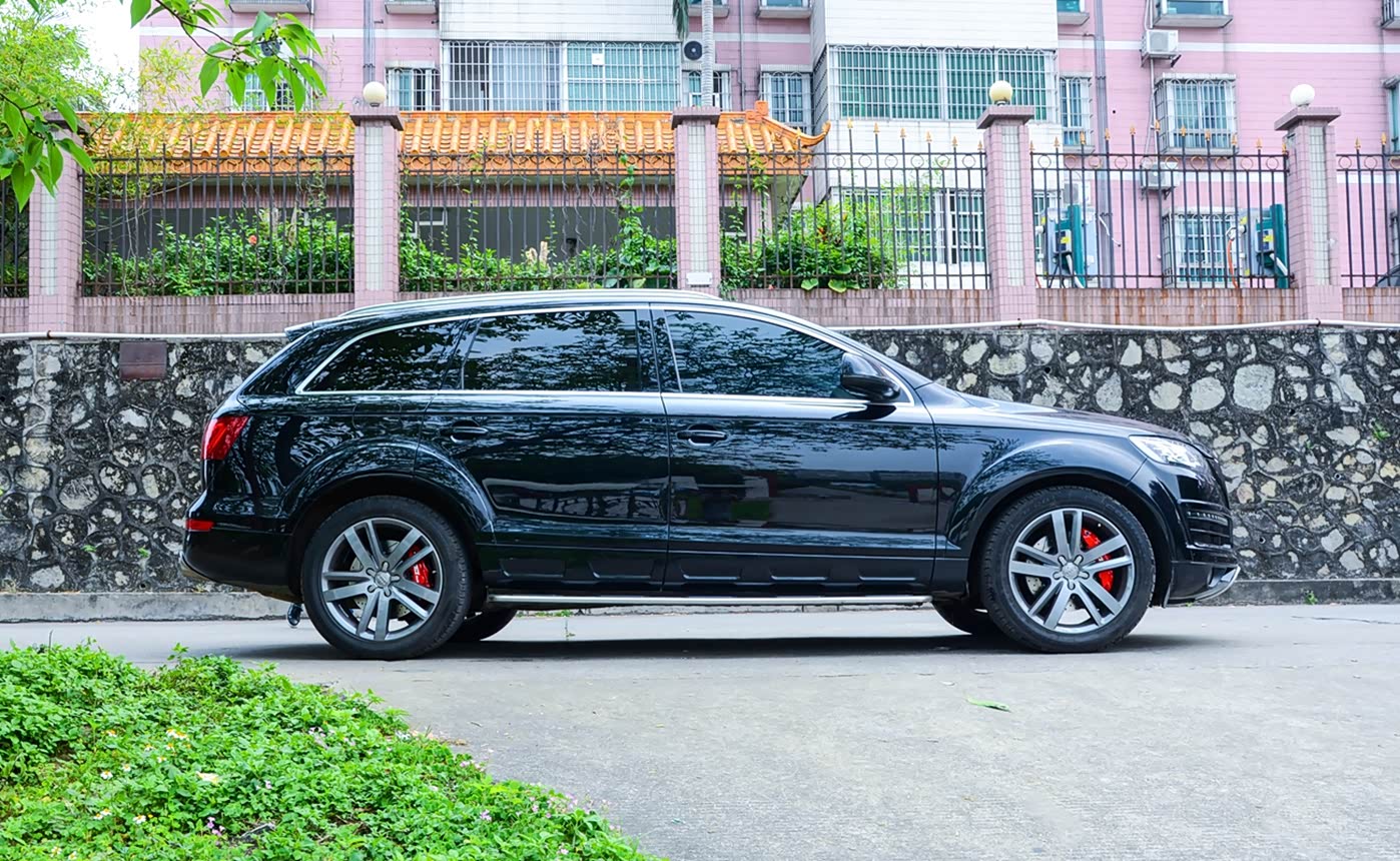 奥迪q7改装升级tei刹车卡钳操作案例