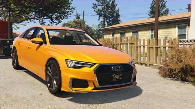 开起来够帅,gta5游戏体验一把全新奥迪a655tfsiquattros-line