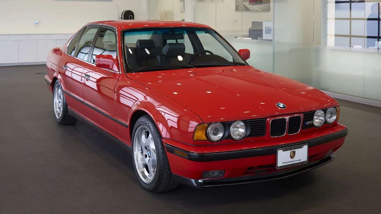 最后一代手工杰作 1991年e34 宝马m5